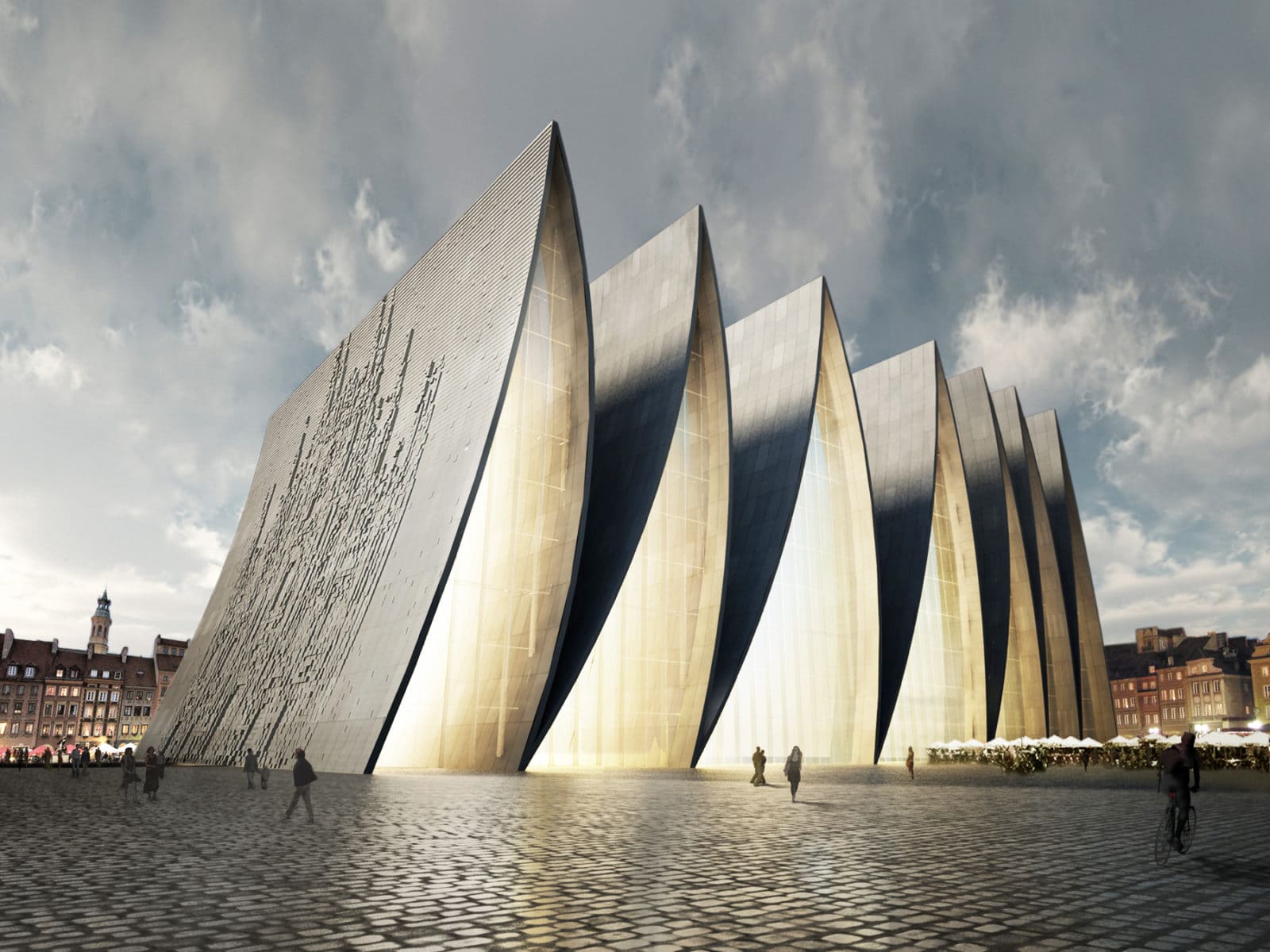 Place De Nuit Cathedrale De Strasbourg Par Axis Mundi 1600x1200