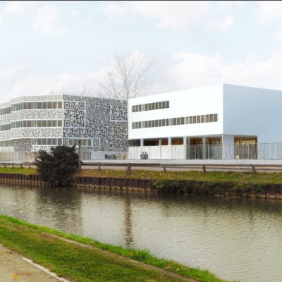 MVRDV redonne vie au laboratoire des Moutardes de Dijon. Laboratoire Moutarde Dijon Mvrdv 7 400x400