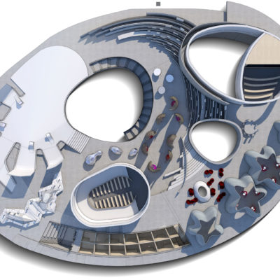 Centre Culturel et Touristique du Vin à Bordeaux par X-TU Centre Culturel Vin Bordeaux 20 400x400