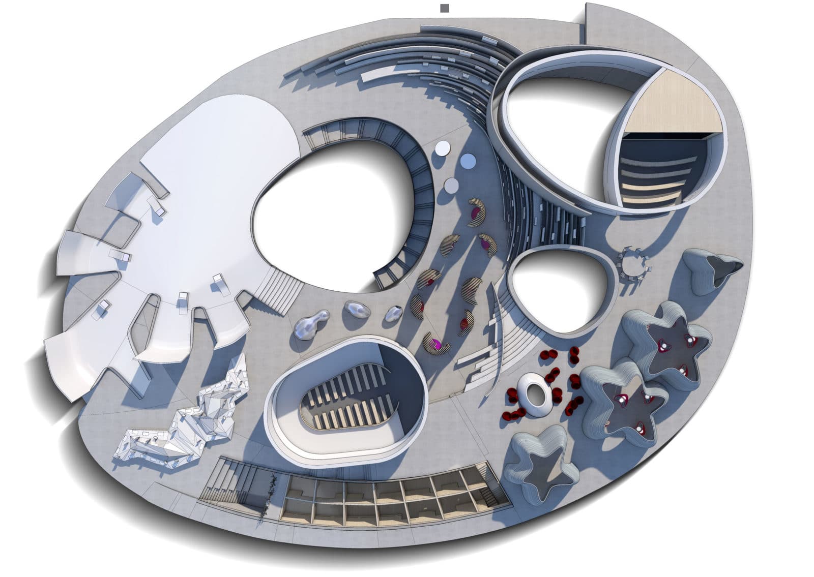 Centre Culturel et Touristique du Vin à Bordeaux par X-TU © CCTV – CASSON MANN