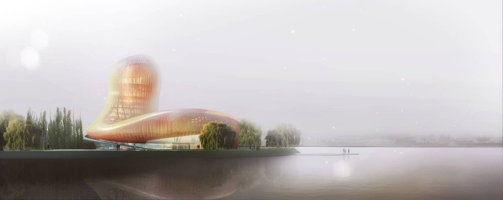 Centre Culturel et Touristique du Vin à Bordeaux par X-TU © CCTV – X-TU – Luxigon