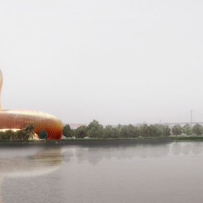 Centre Culturel et Touristique du Vin à Bordeaux par X-TU Centre Culturel Vin Bordeaux 24 400x400