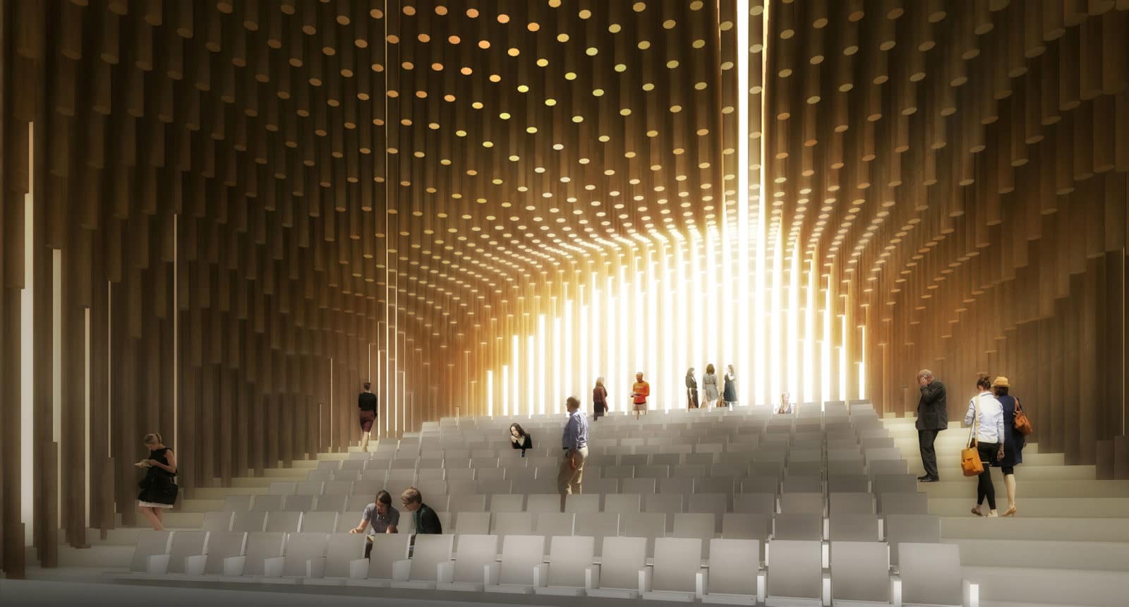 Centre Culturel et Touristique du Vin à Bordeaux par X-TU © CCTV – X-TU – Luxigon