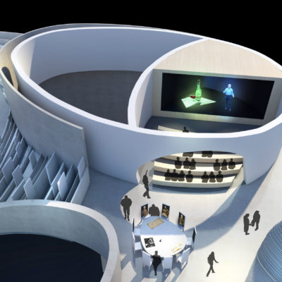 Centre Culturel et Touristique du Vin à Bordeaux par X-TU Centre Culturel Vin Bordeaux 3 400x400