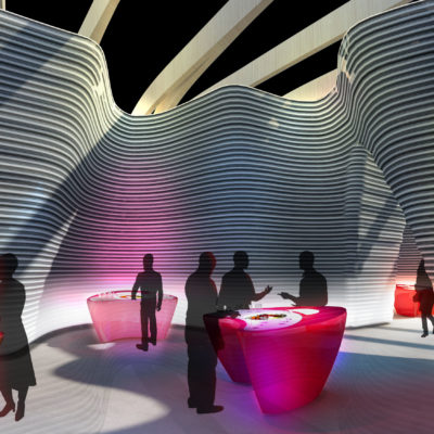 Centre Culturel et Touristique du Vin à Bordeaux par X-TU Centre Culturel Vin Bordeaux 7 400x400