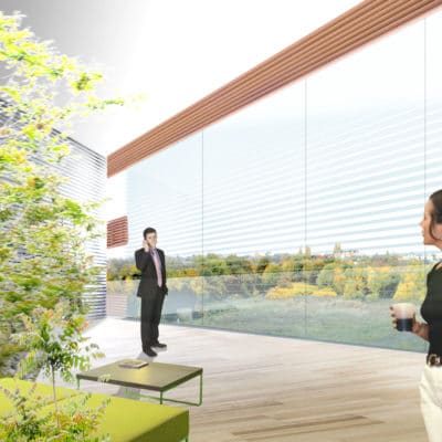 Siège de Lille Métropole Habitat par Dietmar Feichtinger Architectes LMH Roubaix 6 400x400