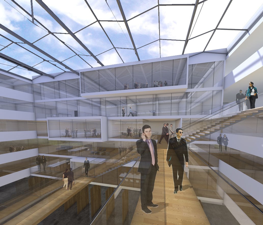 Siège de Lille Métropole Habitat par Dietmar Feichtinger Architectes © Dietmar Feichtinger Architectes