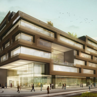 Siège de Lille Métropole Habitat par Dietmar Feichtinger Architectes LMH Roubaix 9 400x400