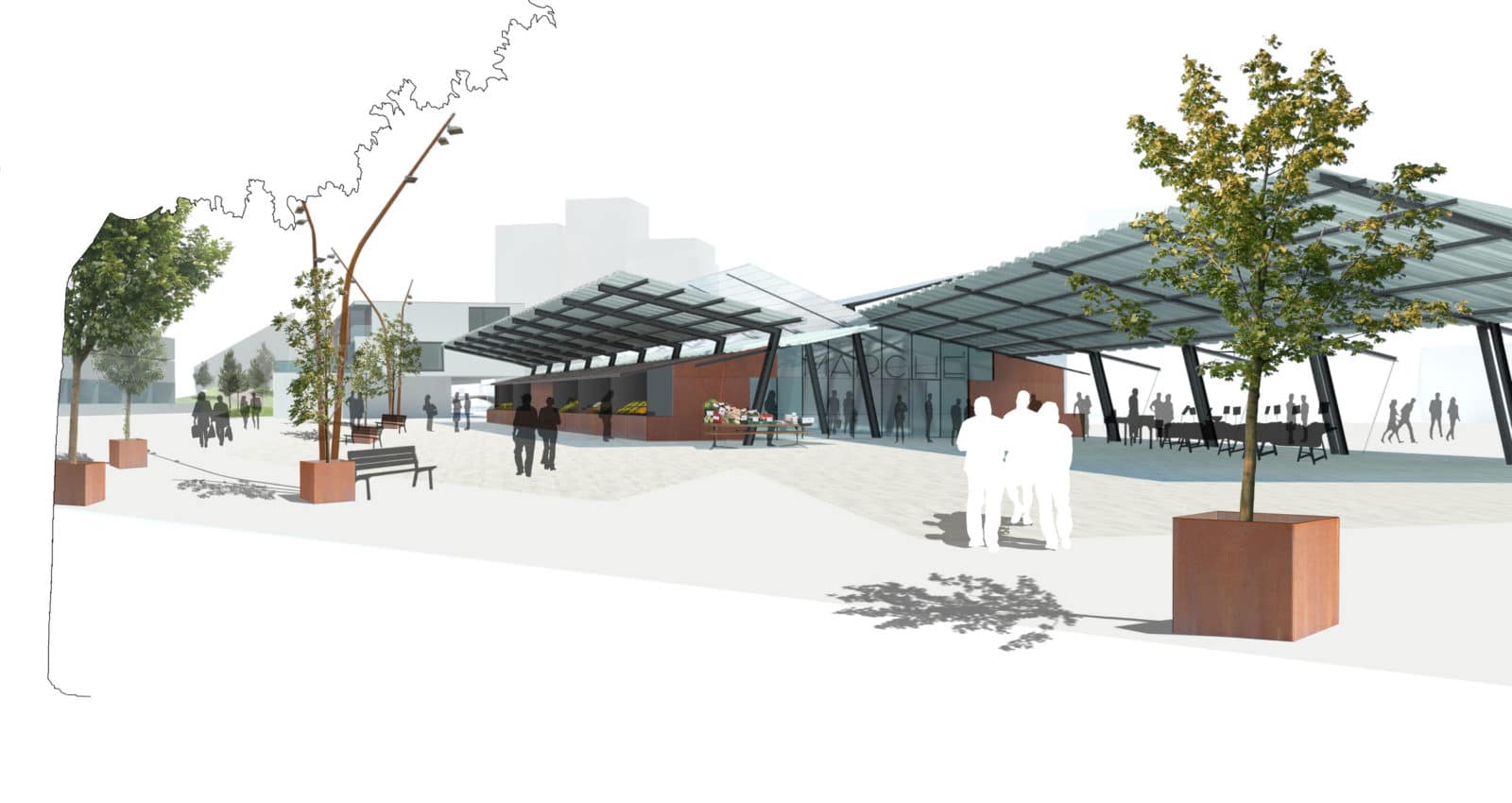 Un nouveau visage pour Saint-Dizier © Estudio Carme Pinos