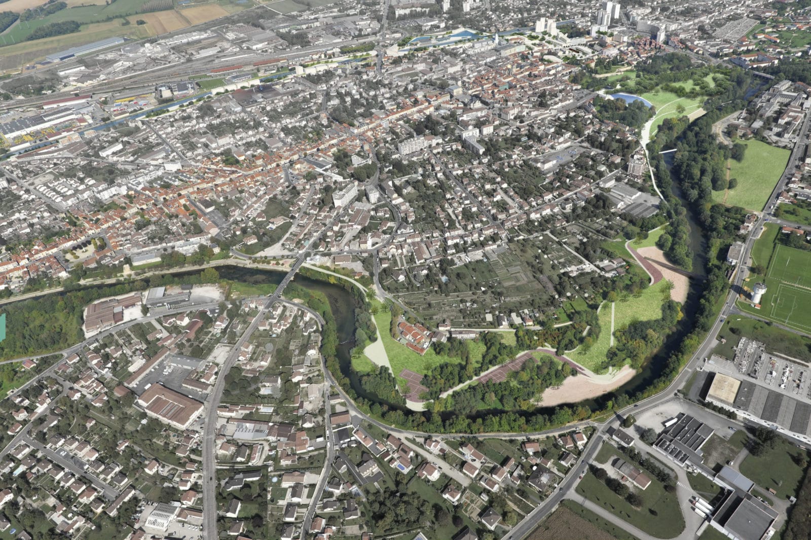 Un nouveau visage pour Saint-Dizier © Estudio Carme Pinos