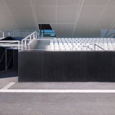 Stadium du littoral à Grande-Synthe par Olgga architectes Stade Grande Synthe Olgga 11 400x400