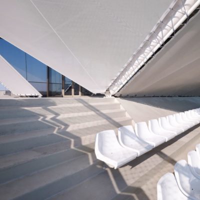 Stadium du littoral à Grande-Synthe par Olgga architectes Stade Grande Synthe Olgga 17 400x400