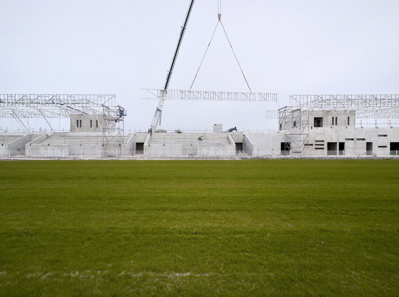 Stadium du littoral à Grande-Synthe par Olgga architectes © Julien Lanoo
