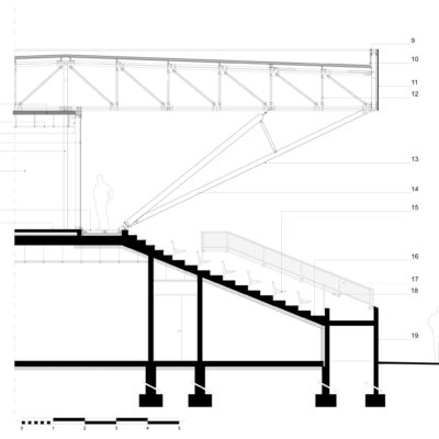 Stadium du littoral à Grande-Synthe par Olgga architectes Stadium Detail Detail Olgga 400x400
