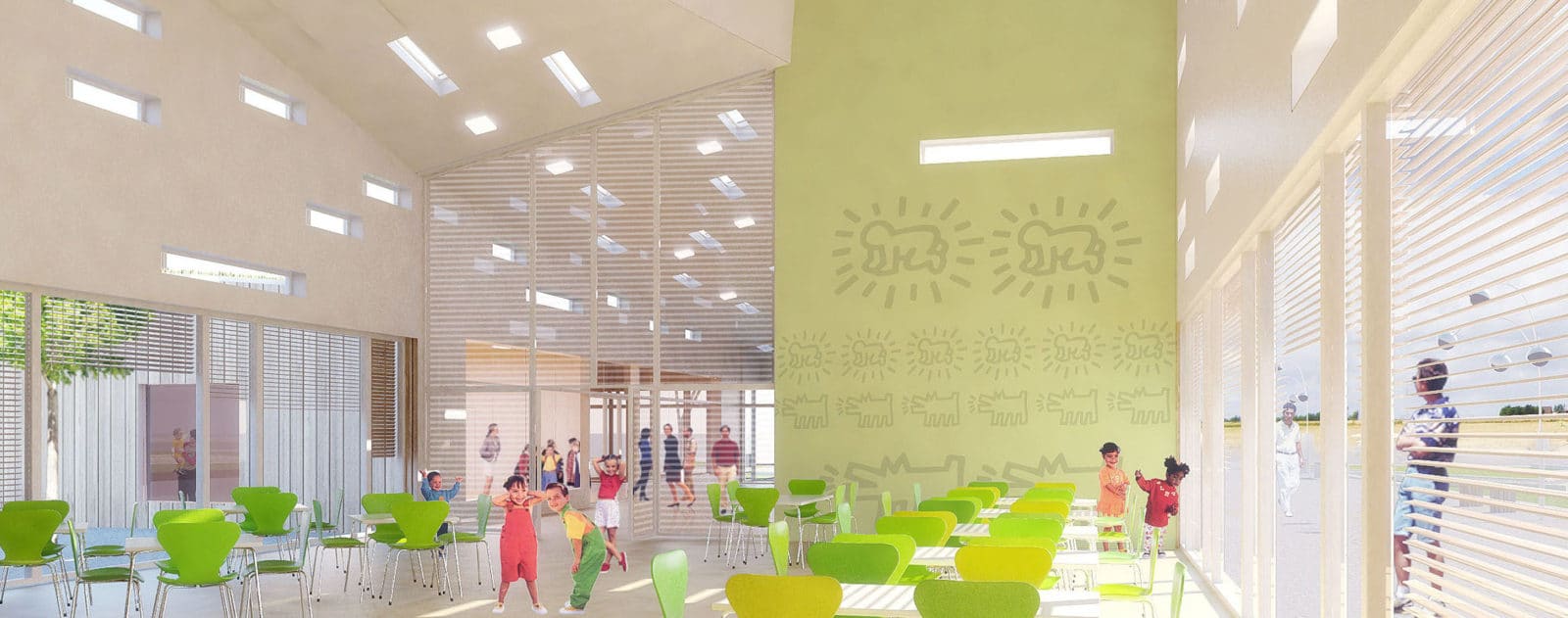 Médiathèque de Boeseghem par GA Architecture © Tommaso Bellucci