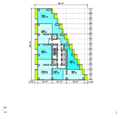 30 20th Floor Tower Plan 400x400
