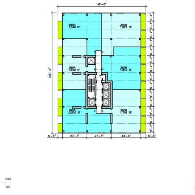 34 47th Floor Tower Plan 400x400