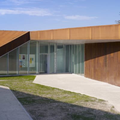 Médiathèque de Corbie par Béal & Blanckaert Mediatheque De Corbie Beal Et Blanckaert 2 400x400