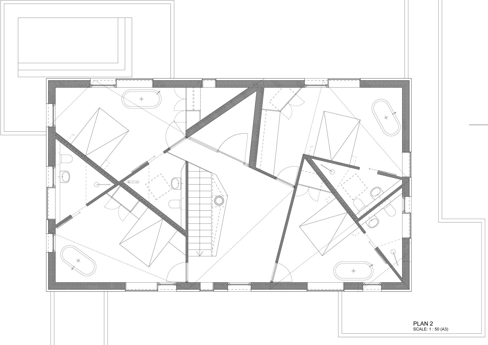 Dune House à Thorpeness par Jarmund/Vigsnaes Arkitekter 4 Plan 2 1