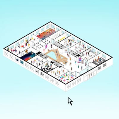 Horizontal Poster Pixel 400x400