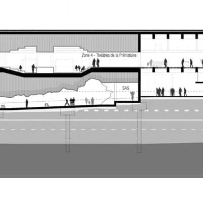 Projet de Mateo Arquitectura pour Lascaux IV Lascaux 4 Mateo Arquitectura 11 400x391