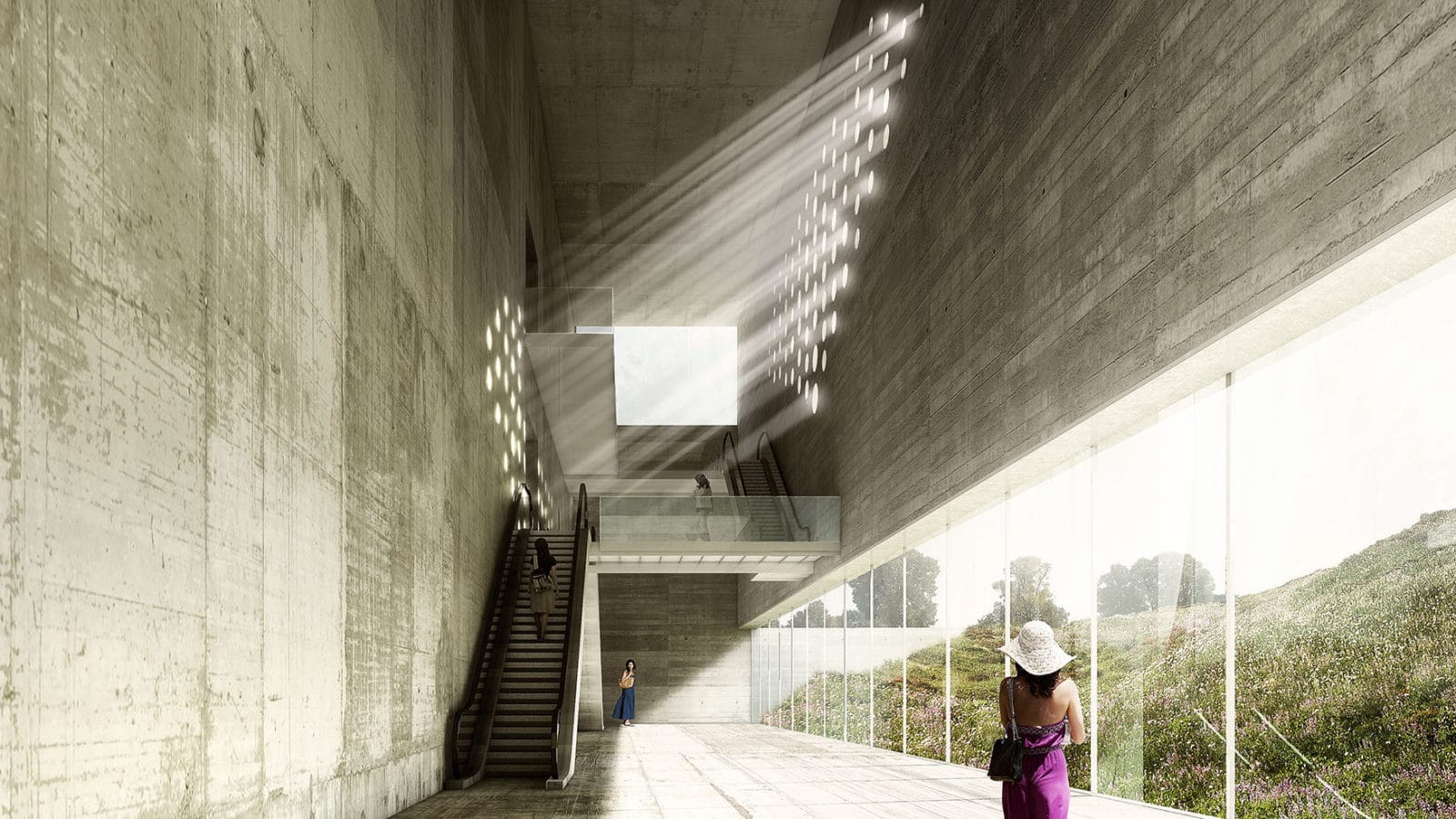 Projet de Mateo Arquitectura pour Lascaux IV © Mateo Arquitectura