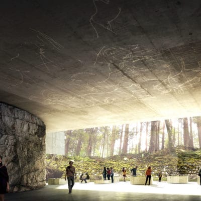 Projet de Mateo Arquitectura pour Lascaux IV Lascaux 4 Mateo Arquitectura 6 400x400