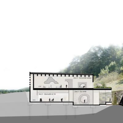 Projet de Mateo Arquitectura pour Lascaux IV Lascaux 4 Mateo Arquitectura 8 400x400