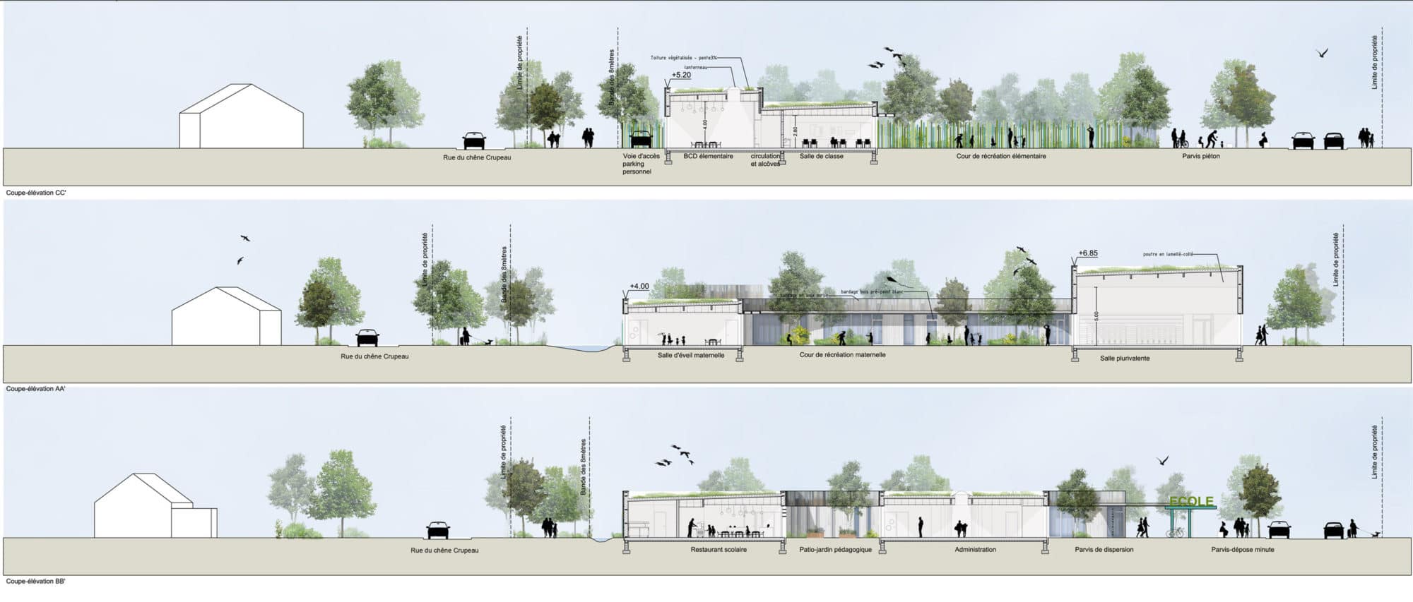 Avant Propos Architectes Groupe Scolaire 2 2000x853