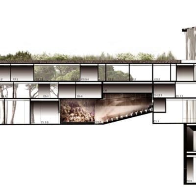 Musee Romanite Nimes Rudy Ricciotti 7 400x381