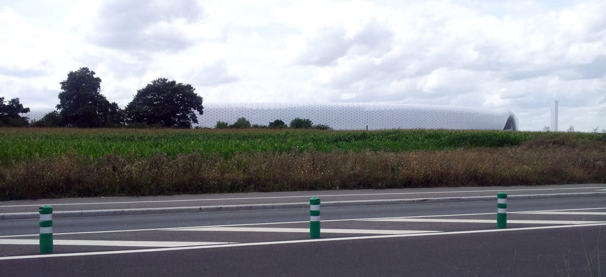 Centre commercial Atoll à Beaucouzé par Vincent Parreira et Antonio Virga © Kiiwan