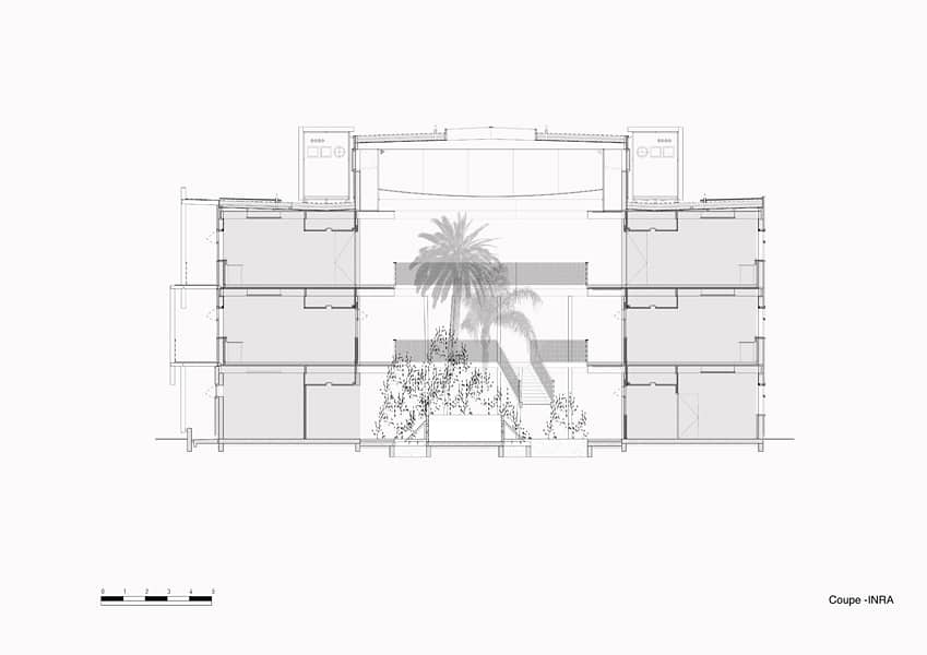 Laboratoires de recherche de l’Inra à Champenoux par Tectoniques © Tectoniques