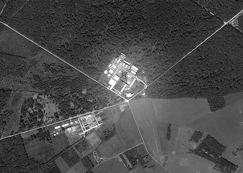 Laboratoires de recherche de l’Inra à Champenoux par Tectoniques © Tectoniques