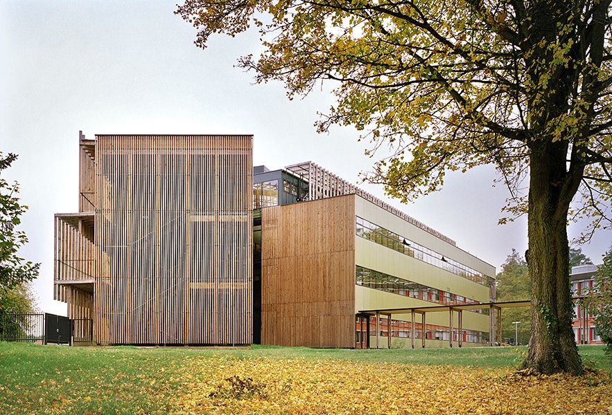 Laboratoires de recherche de l’Inra à Champenoux par Tectoniques © Renaud Araud
