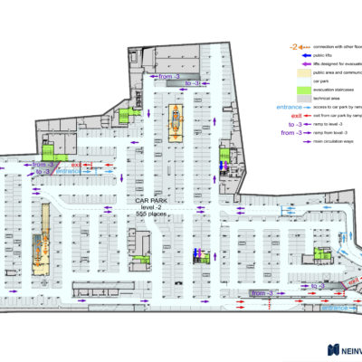 Galerie de Katowice par SUD Architectes en Pologne GK LEVEL 2 400x400