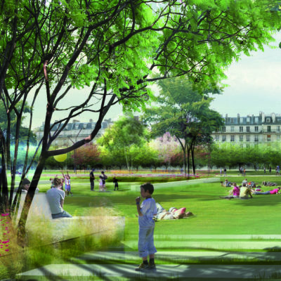 Forum et jardin des Halles à Paris par Seura Architectes Jardin Des Halles Paris Seura Architectes 11 400x400