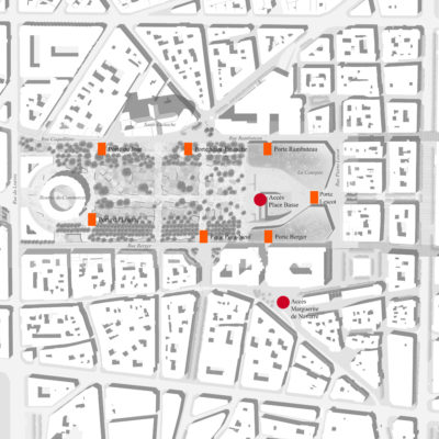 Forum et jardin des Halles à Paris par Seura Architectes Jardin Des Halles Paris Seura Architectes 14 400x400