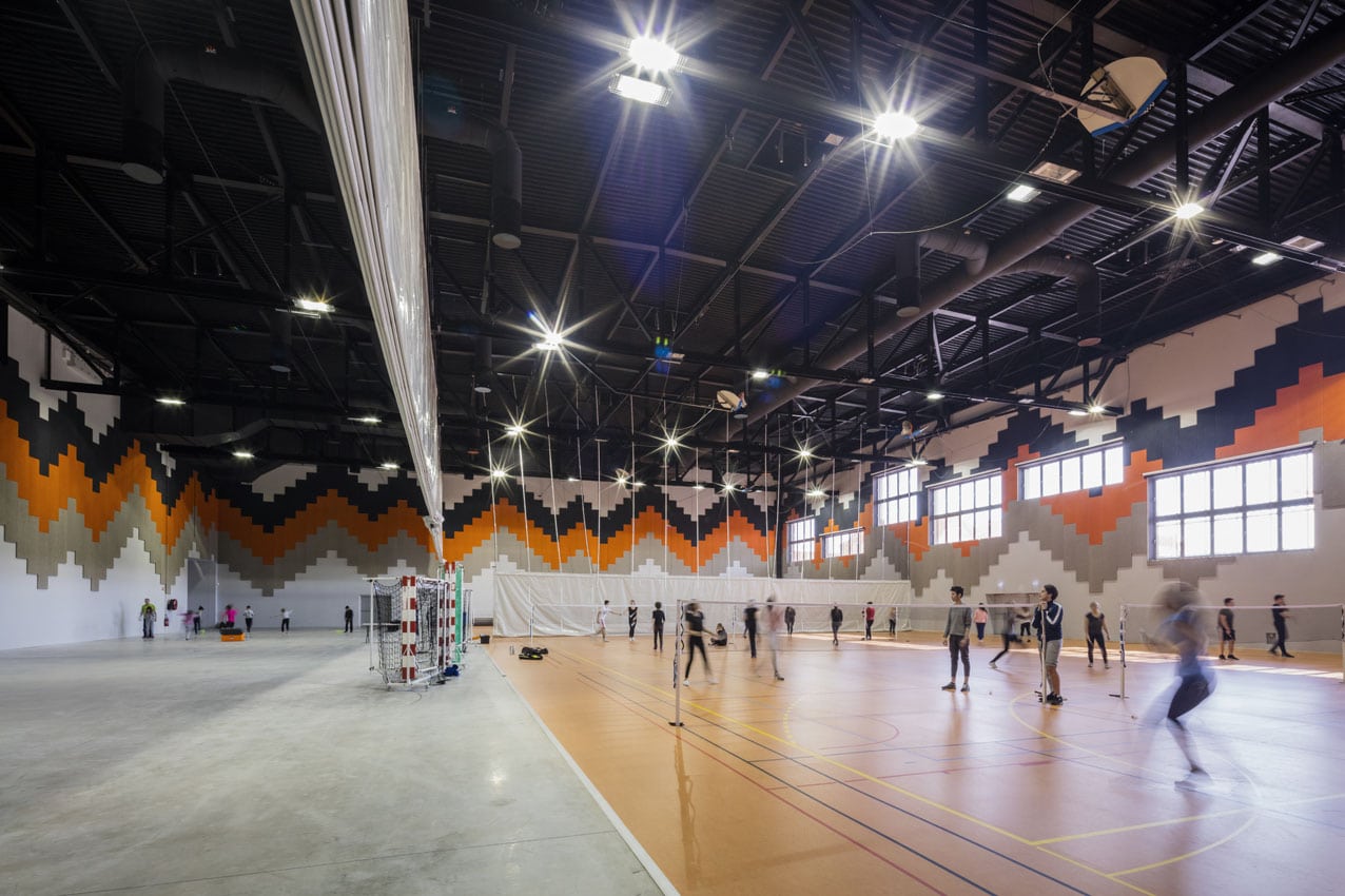 Le Forum à Saint-Louis par Manuelle Gautrand Architecture © Guillaume Guerin