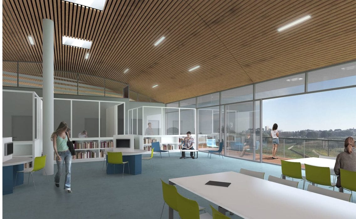 Lycée de Gignac par Hellin-Sebbag Architectes Associés Lycee Gignac Hellin Sebbag 4 1136x700