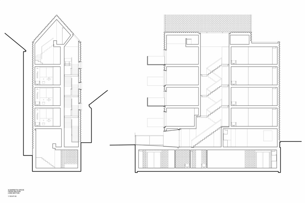 Barretts Grove House Groupwork 1 100 Gas Sections 1049x700