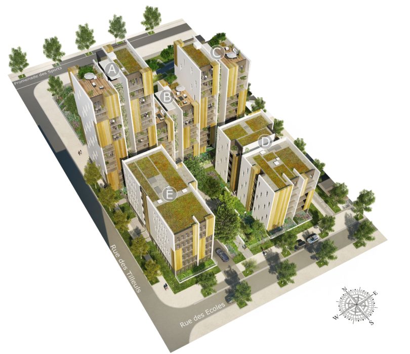 Cartoucherie Toulouse Ecoquartier Vue Axonometrique 810x700