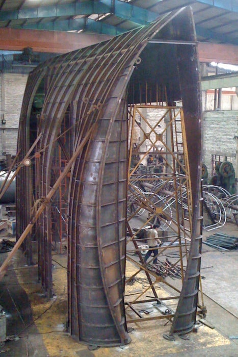 Archway Studio Londres Undercurrent Squelette Structure Acier 467x700