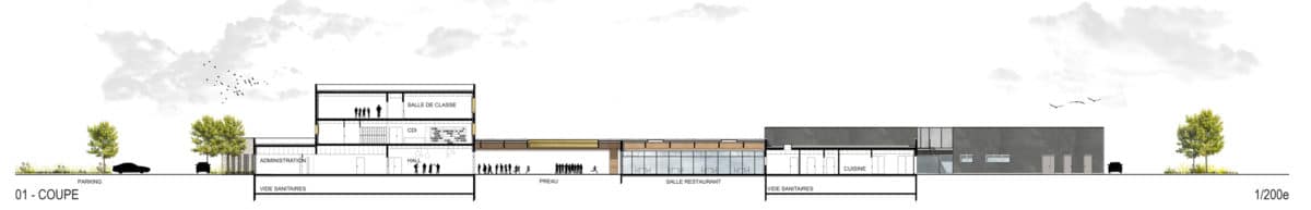 College Jean Rostand Evreux Bidaud Coupe 1200x193