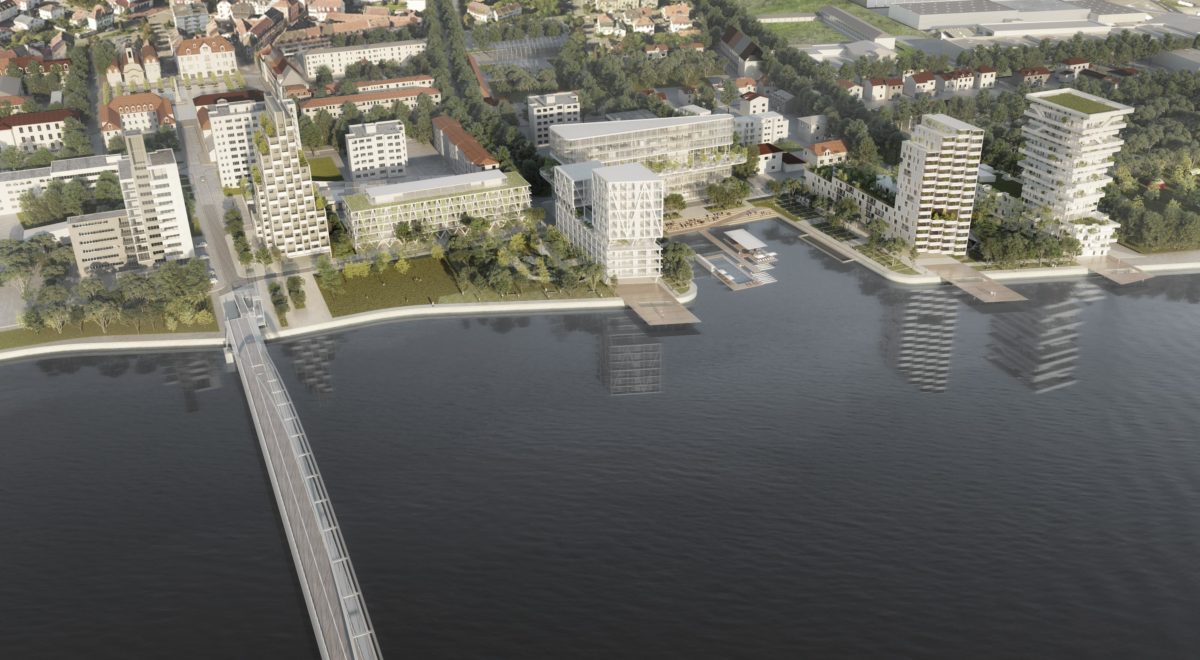 VIDEO : Constructa lance Les Jetées, un nouveau projet urbain à Huningue (Haut-Rhin) Huningue Constructa Les Jetees Projet Urbain 1 1200x660