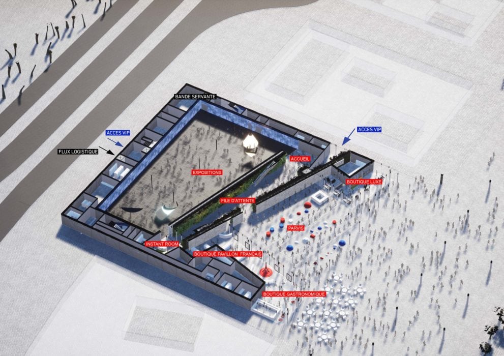 Clement Blanchet Pavillon France Expo Dubai 2020 AXO Rdc 991x700