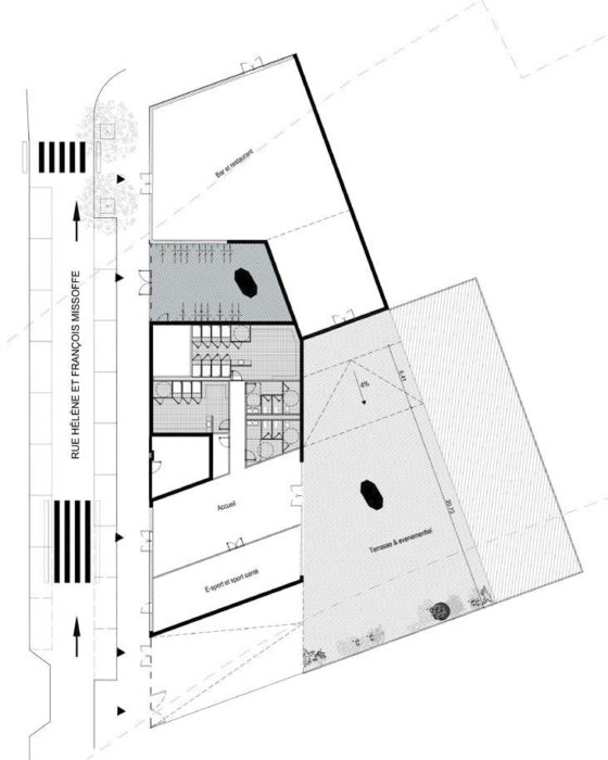Dream va construire des terrains de foot sous le périphérique parisien. Dream Terrain Foot Porte Pouchet 2 560x700