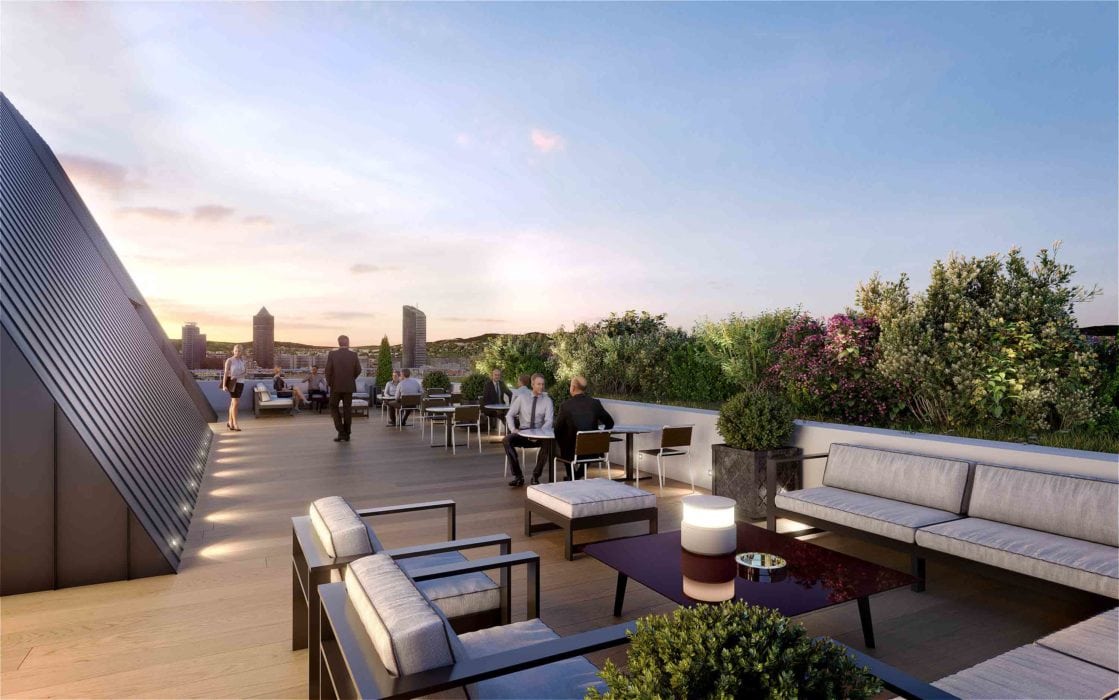 Ubisoft s’installera dans Impulse à Villeurbanne en 2020 terrasse bureaux villeurbanne