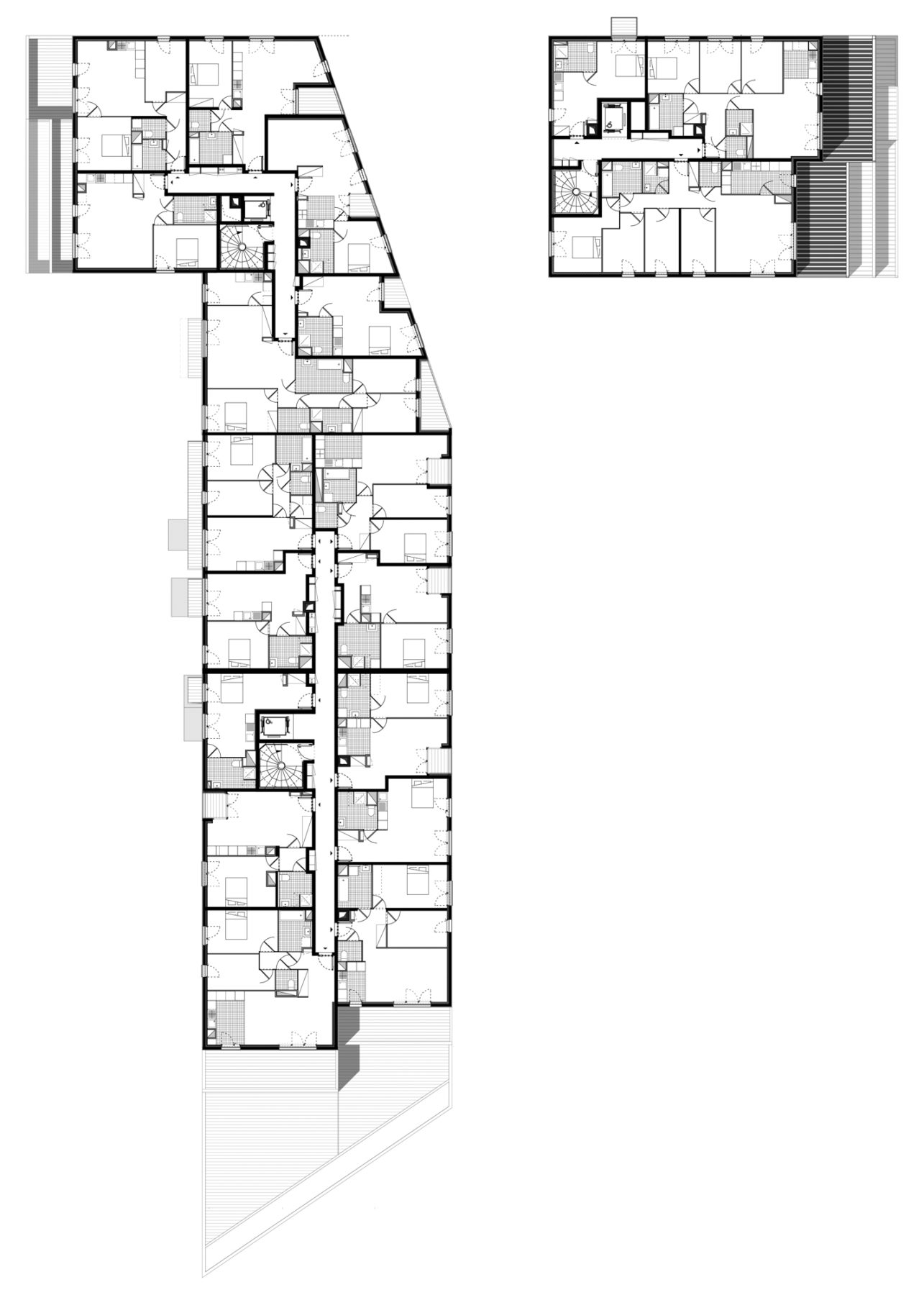 Residence Papillon Romainville Atelier Femia Plan AB 1285x1800