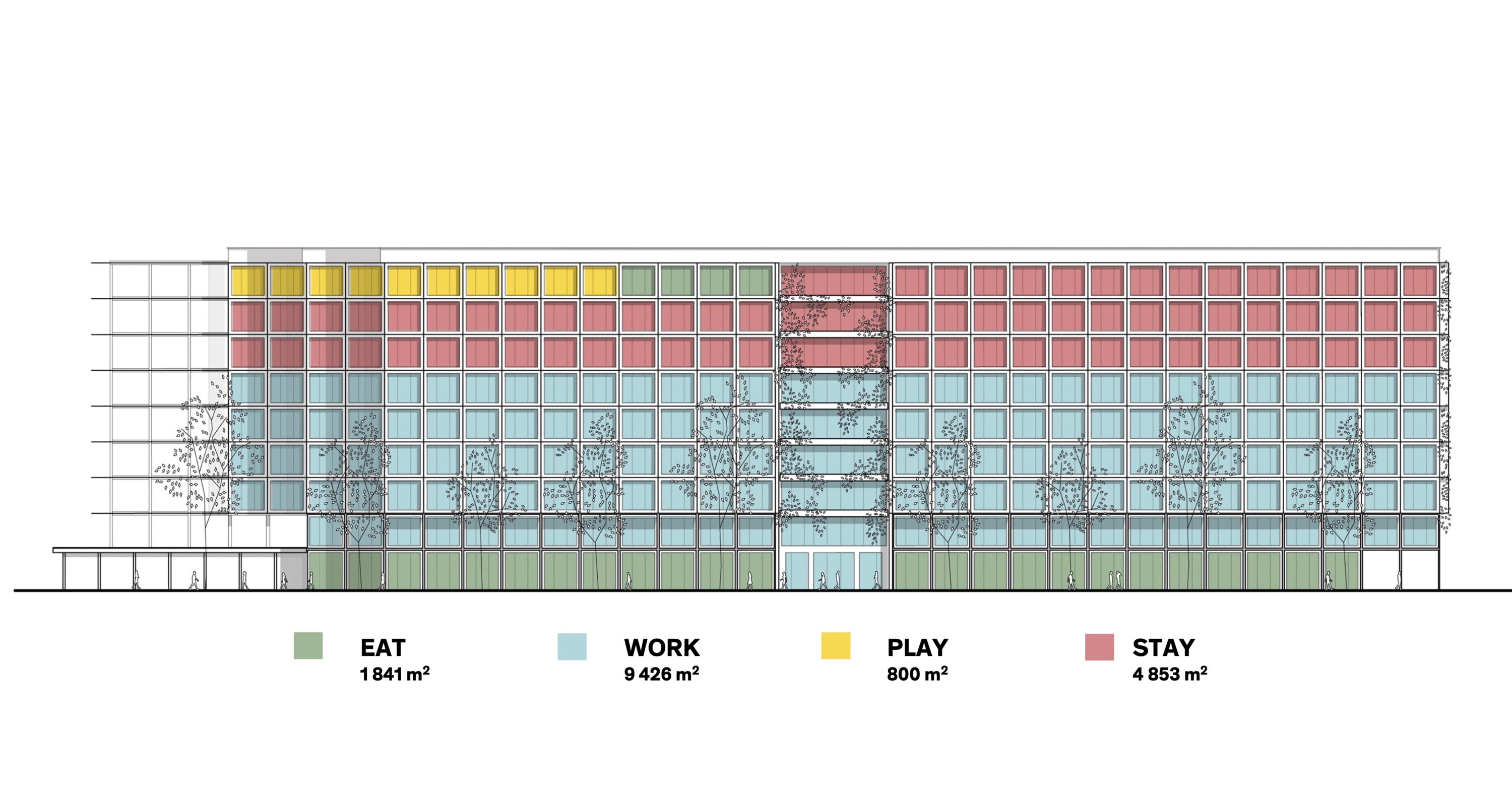 STREAM BUILDING FACADE PROGRAMMATION©PCA STREAM 3000x1590